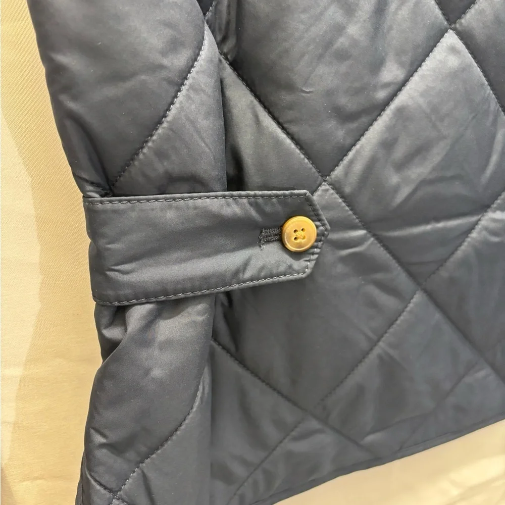 J. Crew Men's Quilted Blue Vest